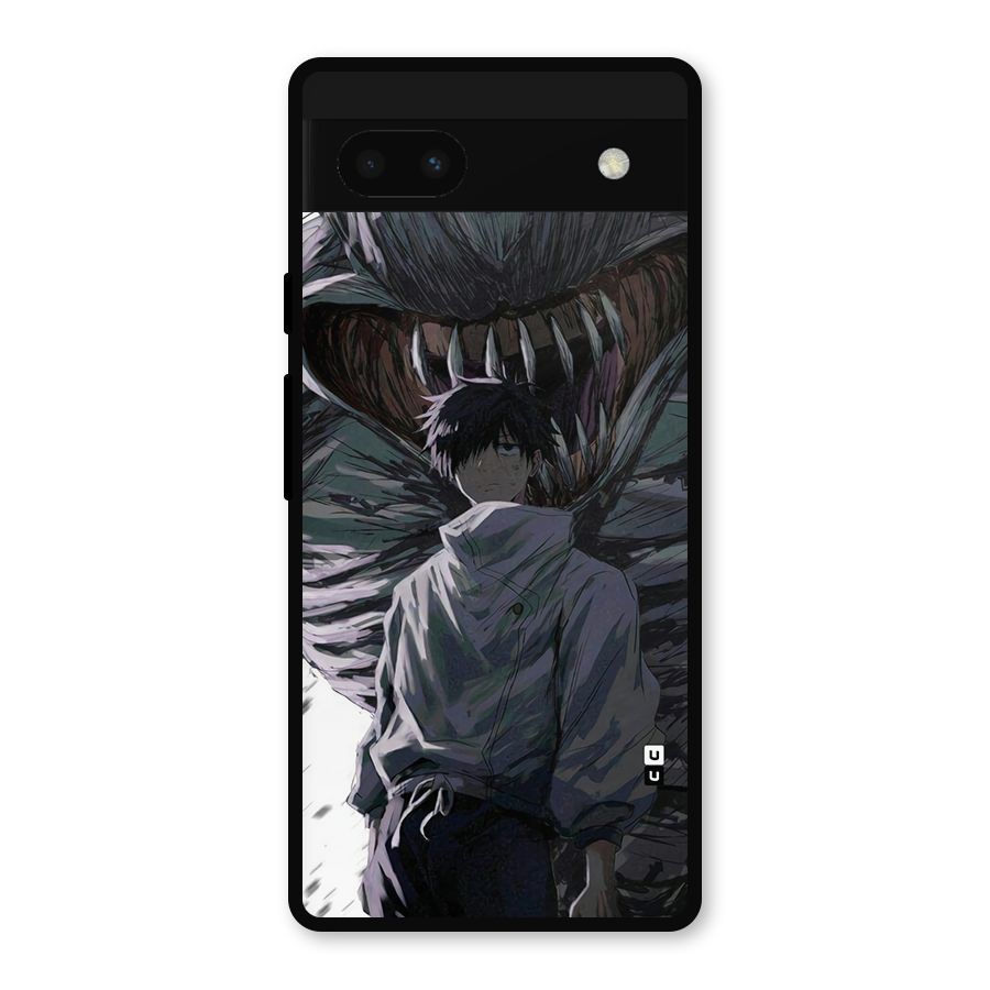 Yuta Strongest Curse User Metal Back Case for Google Pixel 6a