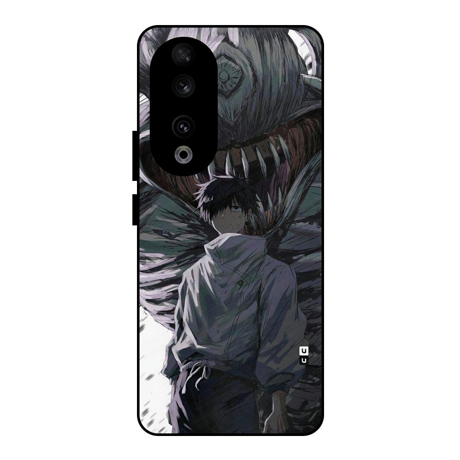 Yuta Strongest Curse User Metal Back Case for Honor 90