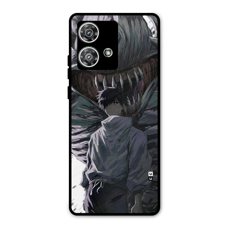 Yuta Strongest Curse User Metal Back Case for Motorola Edge 40 Neo