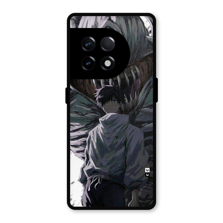 Yuta Strongest Curse User Metal Back Case for OnePlus 11R