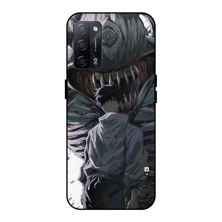 Yuta Strongest Curse User Metal Back Case for Oppo A53s 5G