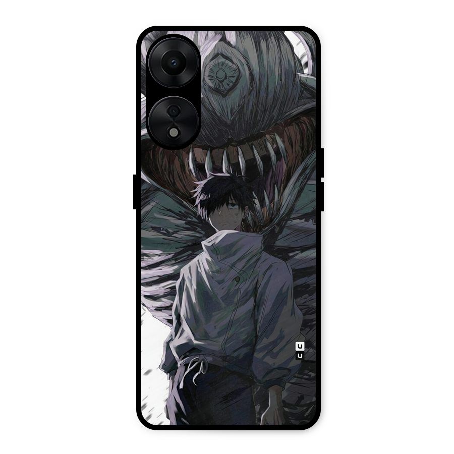 Yuta Strongest Curse User Metal Back Case for Oppo A78 5G