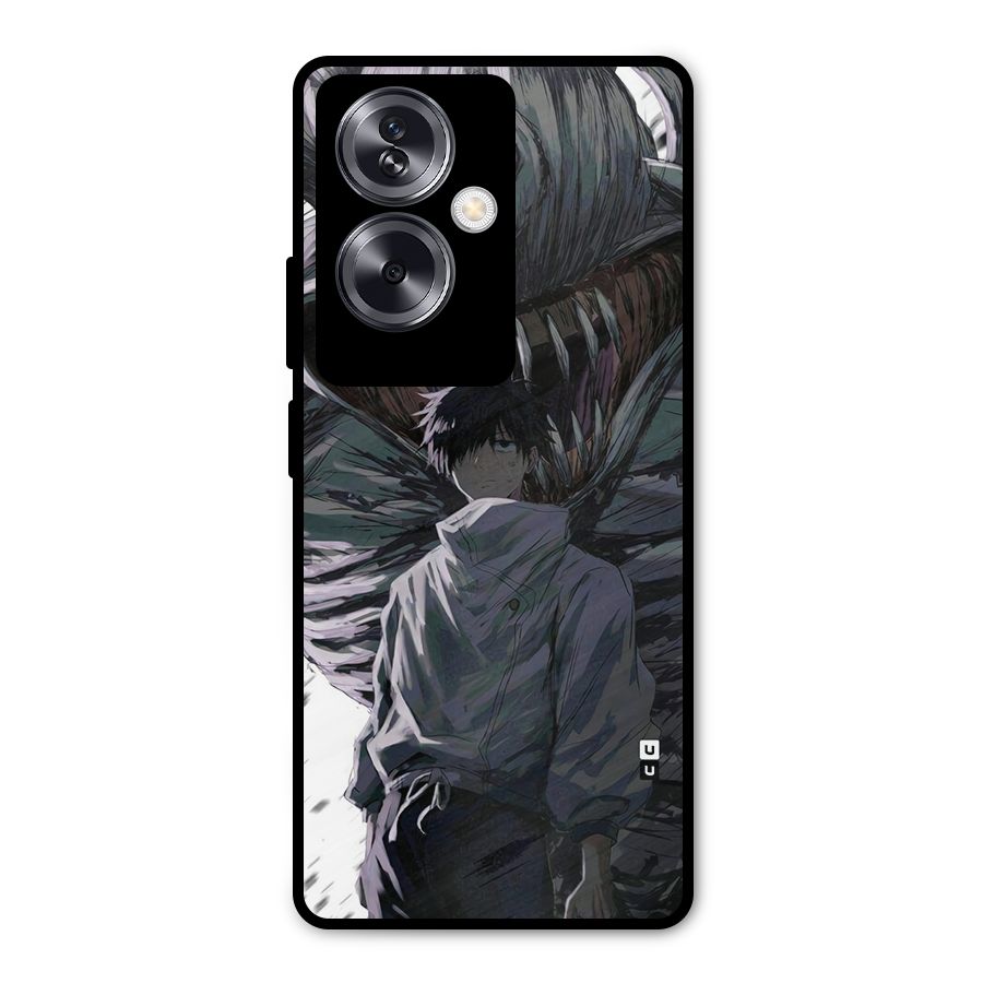 Yuta Strongest Curse User Metal Back Case for Oppo A79 5G