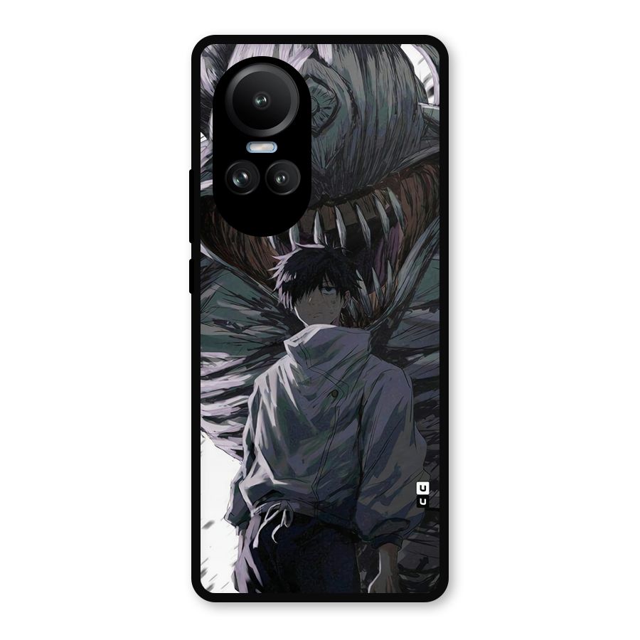 Yuta Strongest Curse User Metal Back Case for Oppo Reno10 Pro