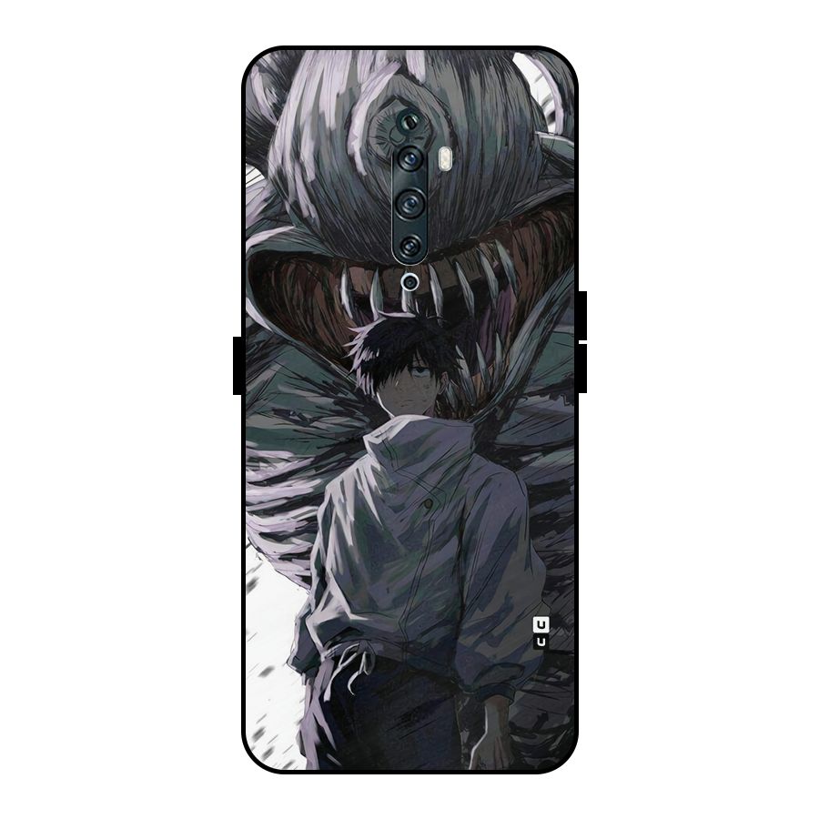 Yuta Strongest Curse User Metal Back Case for Oppo Reno2 Z