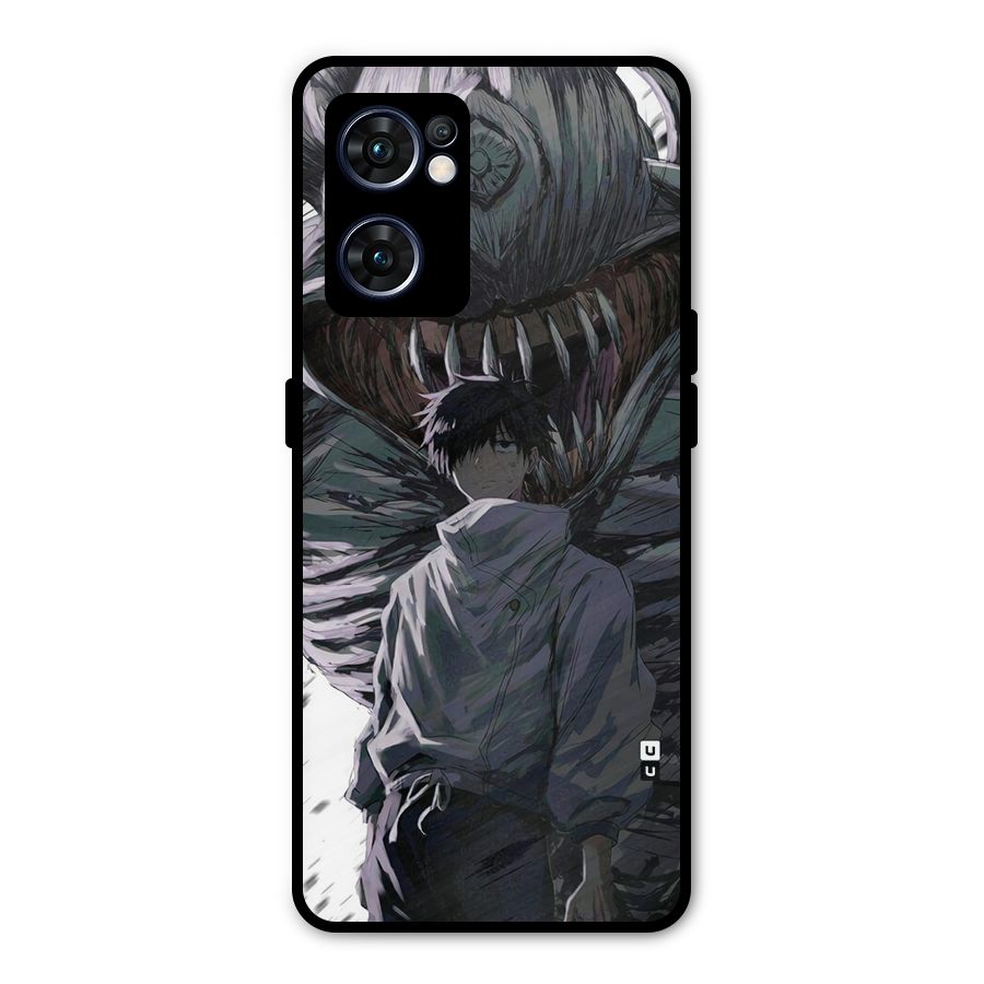 Yuta Strongest Curse User Metal Back Case for Oppo Reno7 5G