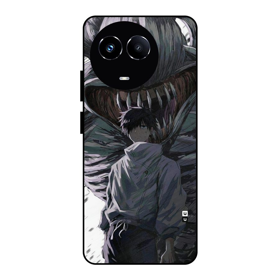 Yuta Strongest Curse User Metal Back Case for Realme 11 5G