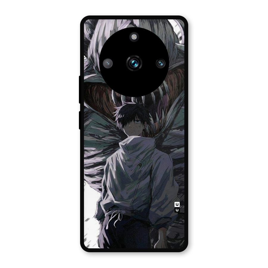 Yuta Strongest Curse User Metal Back Case for Realme 11 Pro