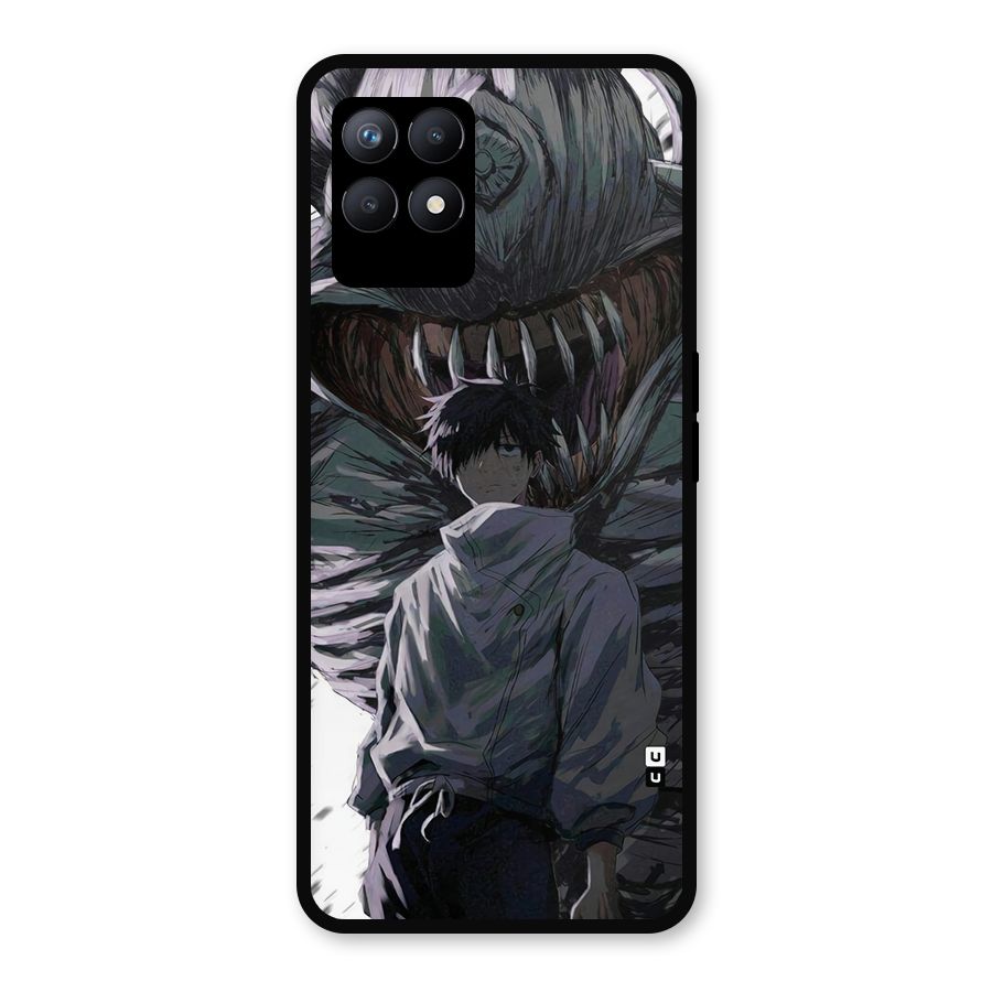 Yuta Strongest Curse User Metal Back Case for Realme Narzo 50