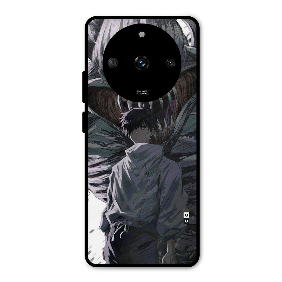 Yuta Strongest Curse User Metal Back Case for Realme Narzo 60 5G