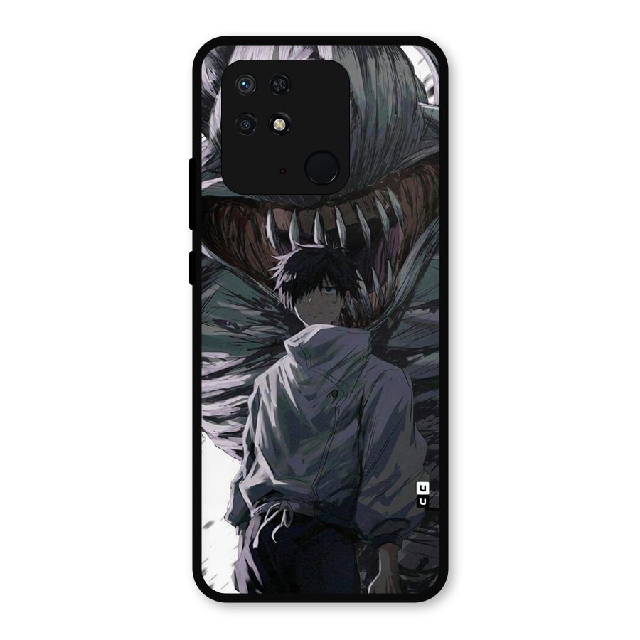 Yuta Strongest Curse User Metal Back Case for Redmi 10 Power