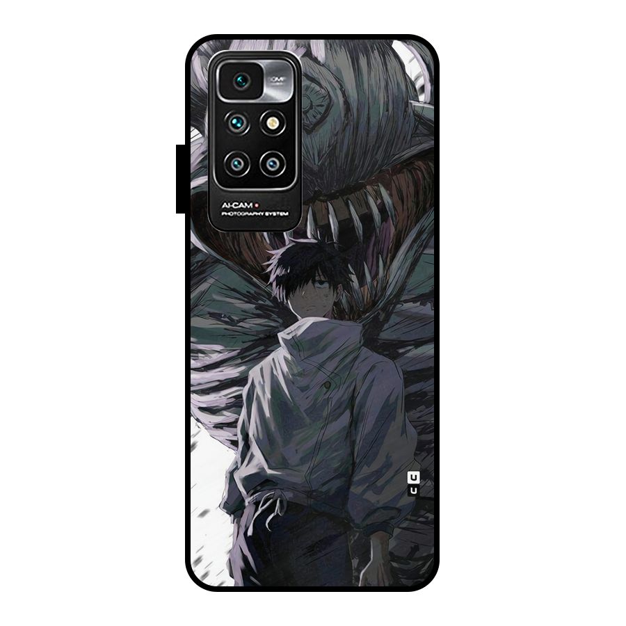 Yuta Strongest Curse User Metal Back Case for Redmi 10 Prime