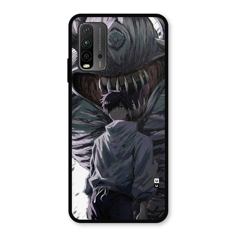 Yuta Strongest Curse User Metal Back Case for Redmi 9 Power