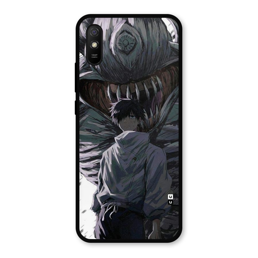 Yuta Strongest Curse User Metal Back Case for Redmi 9a