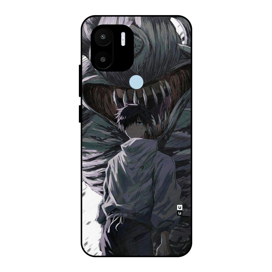 Yuta Strongest Curse User Metal Back Case for Redmi A1 Plus