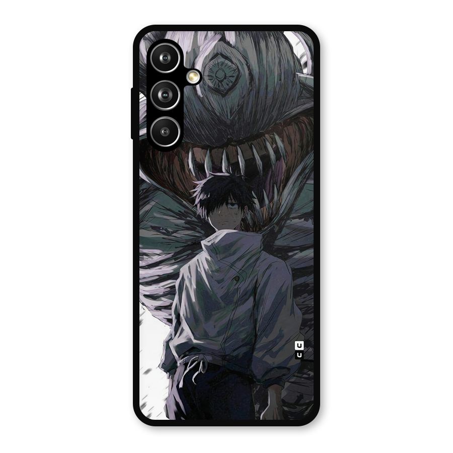 Yuta Strongest Curse User Metal Back Case for Samsung Galaxy M54