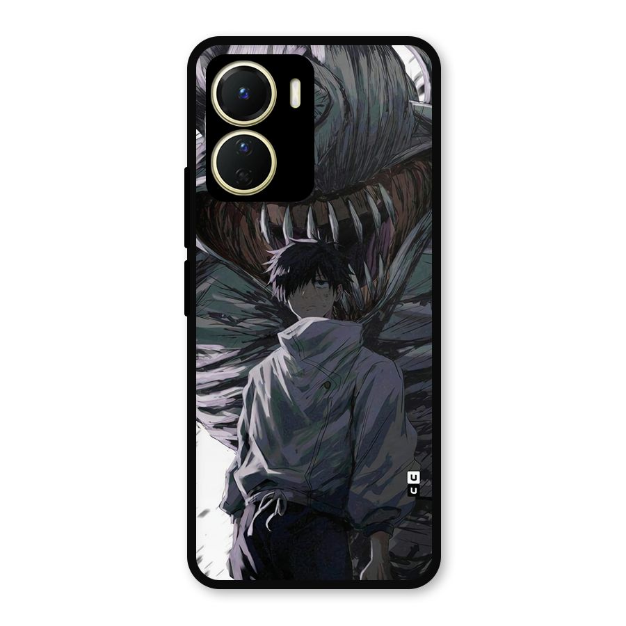 Yuta Strongest Curse User Metal Back Case for Vivo T2x