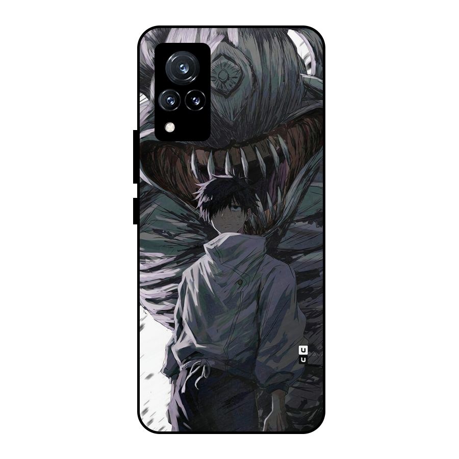 Yuta Strongest Curse User Metal Back Case for Vivo V21 5G