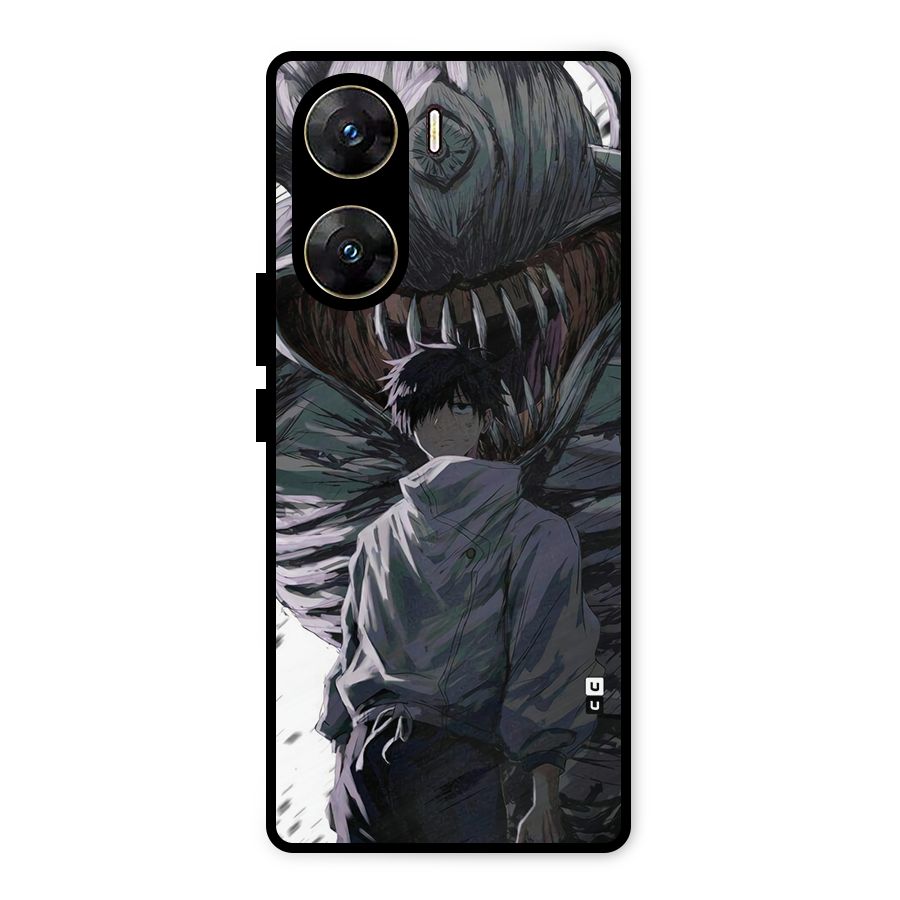 Yuta Strongest Curse User Metal Back Case for Vivo V29e