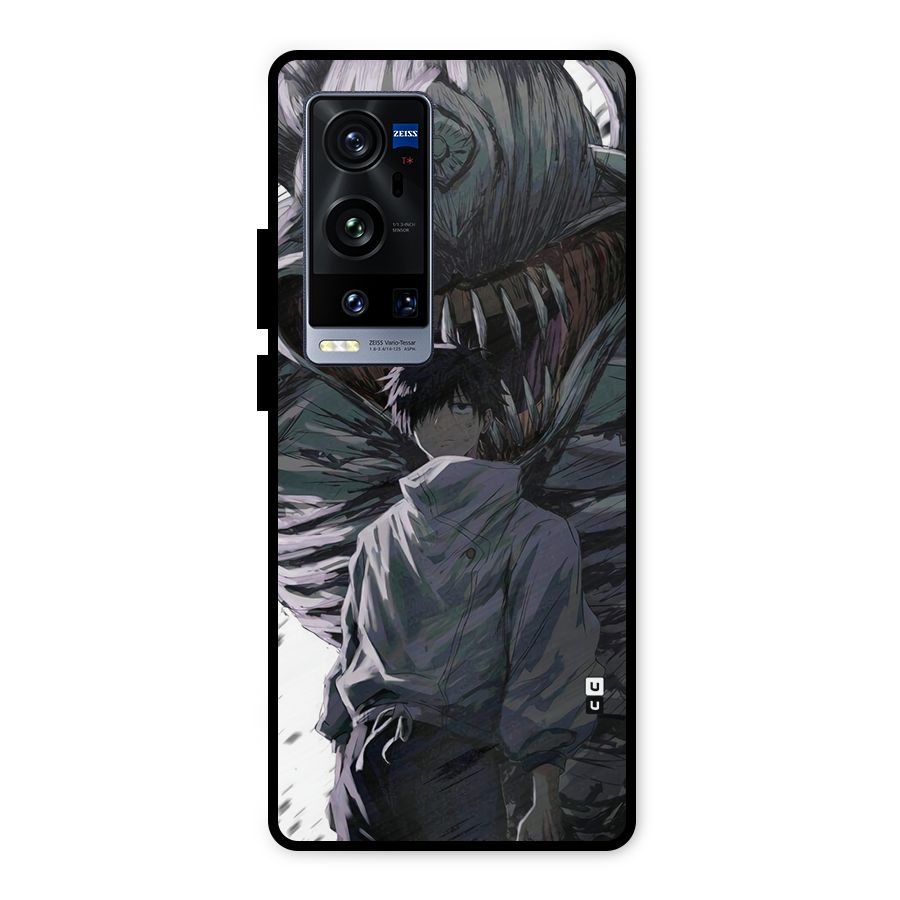 Yuta Strongest Curse User Metal Back Case for Vivo X60 Pro Plus