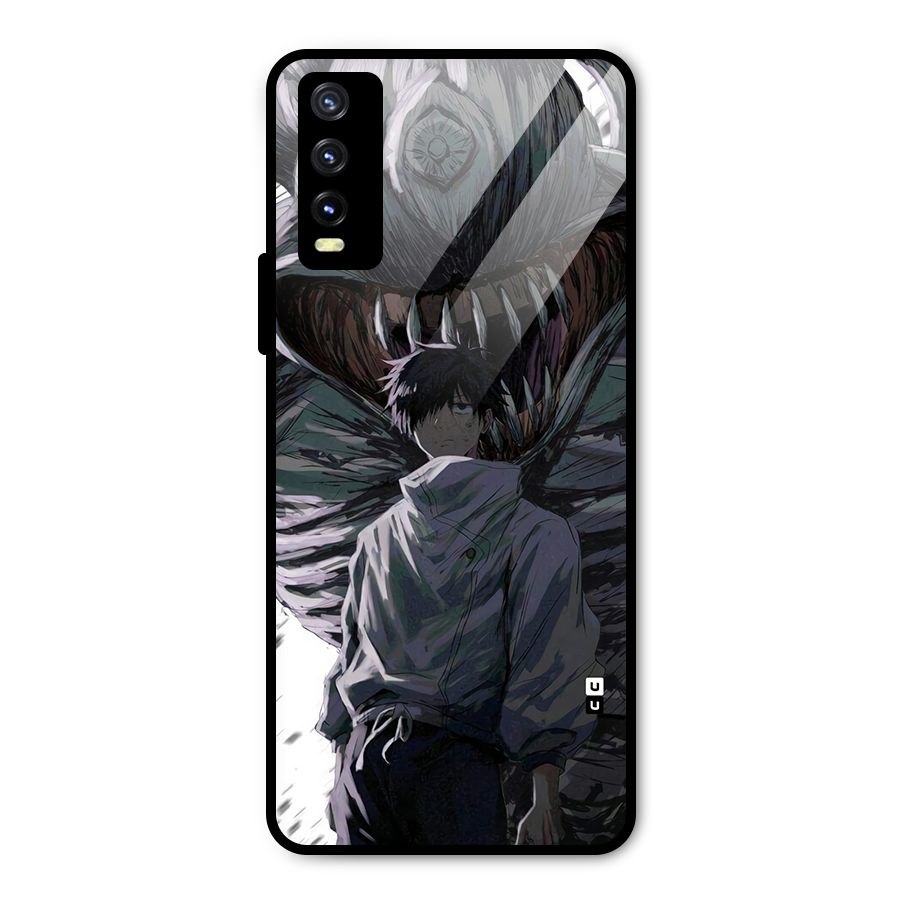 Yuta Strongest Curse User Metal Back Case for Vivo Y20g