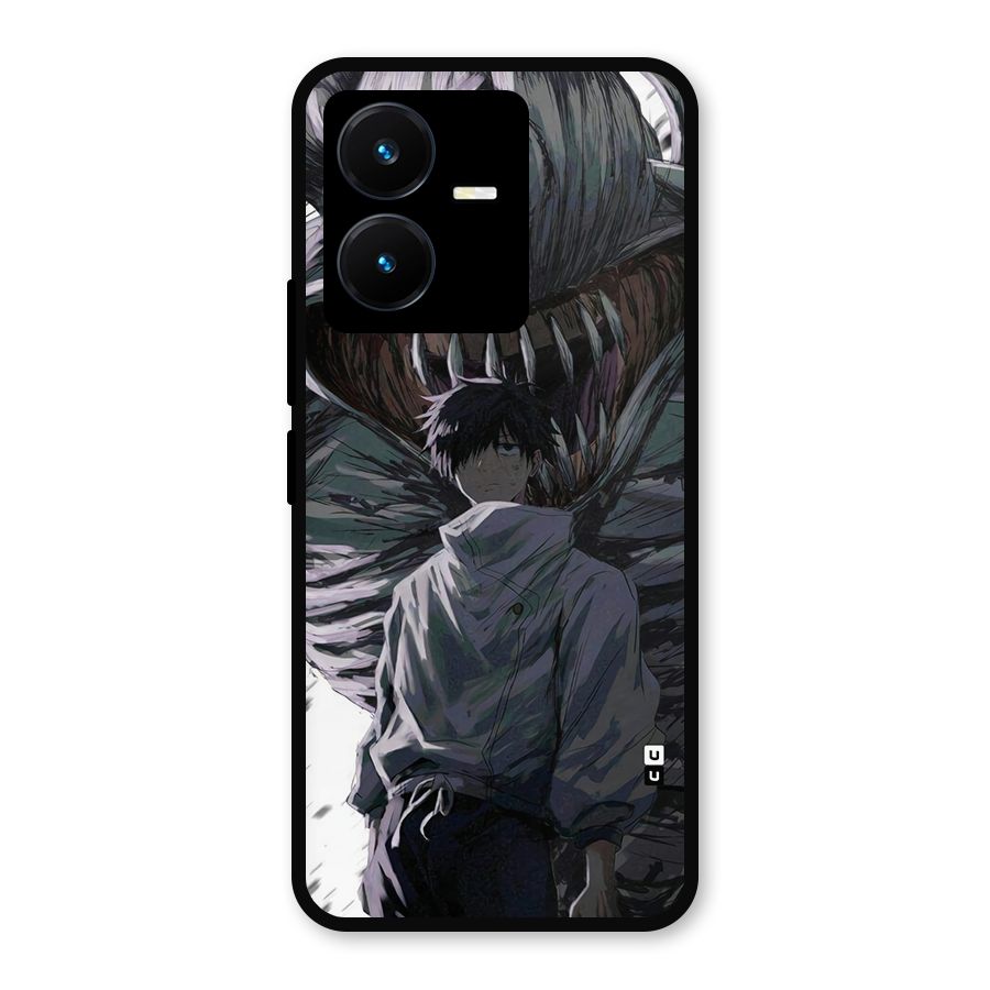 Yuta Strongest Curse User Metal Back Case for Vivo Y22