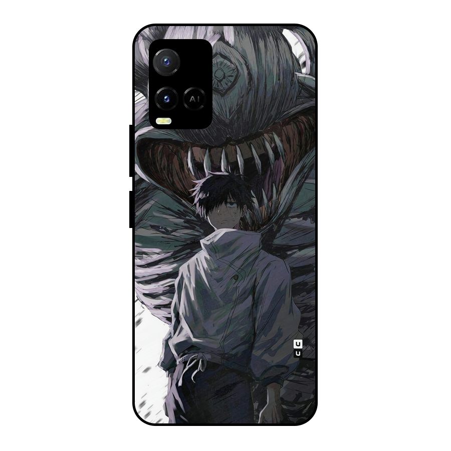 Yuta Strongest Curse User Metal Back Case for Vivo Y33s