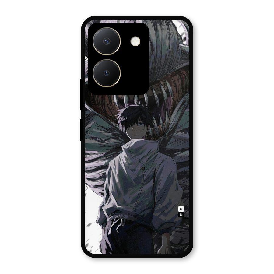 Yuta Strongest Curse User Metal Back Case for Vivo Y36