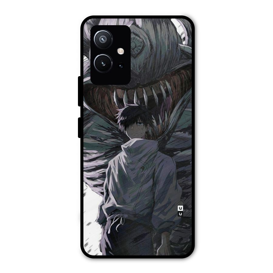 Yuta Strongest Curse User Metal Back Case for Vivo Y75 5G