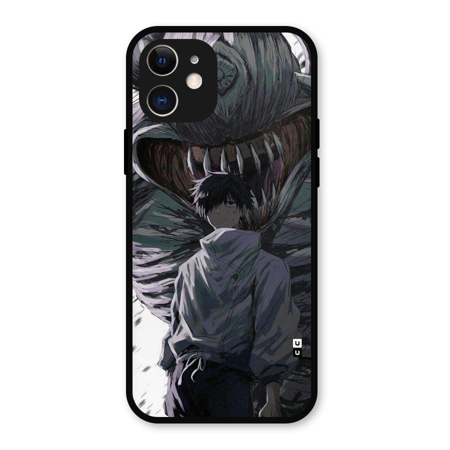 Yuta Strongest Curse User Metal Back Case for iPhone 12
