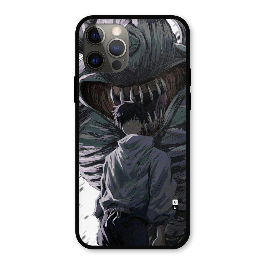 Yuta Strongest Curse User Metal Back Case for iPhone 12 Pro