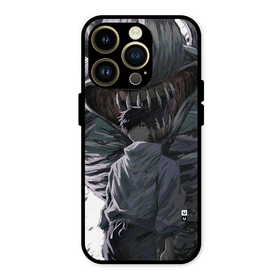 Yuta Strongest Curse User Metal Back Case for iPhone 14 Pro