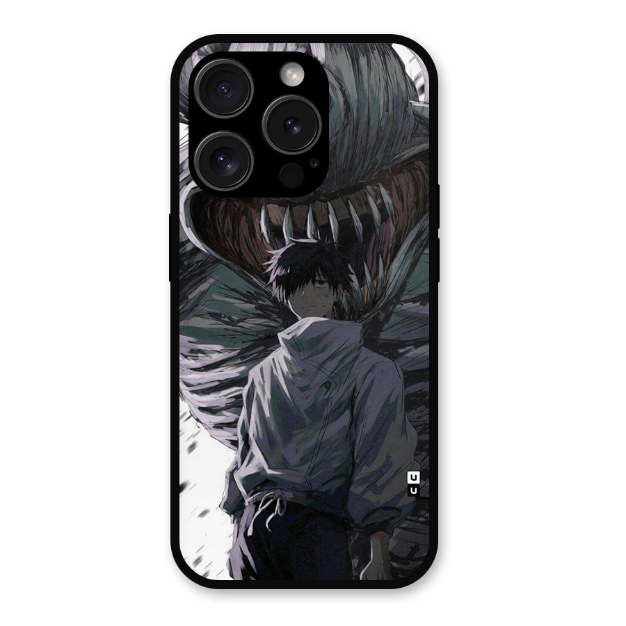 Yuta Strongest Curse User Metal Back Case for iPhone 15 Pro