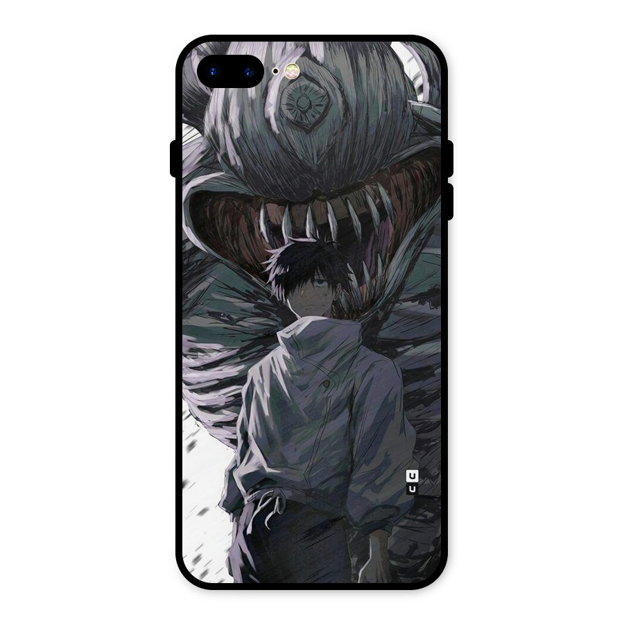 Yuta Strongest Curse User Metal Back Case for iPhone 8 Plus
