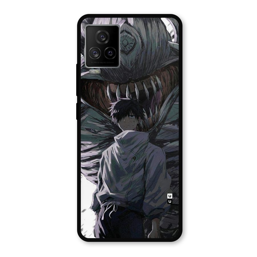 Yuta Strongest Curse User Metal Back Case for iQOO 7 Legend 5G