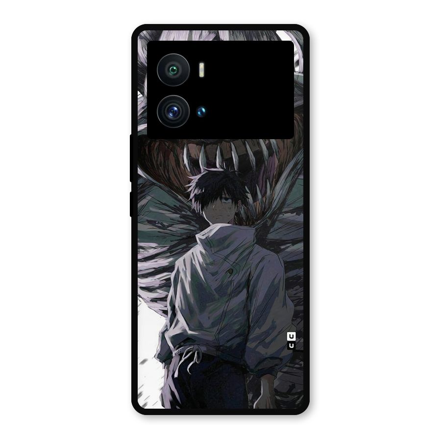 Yuta Strongest Curse User Metal Back Case for iQOO 9 Pro