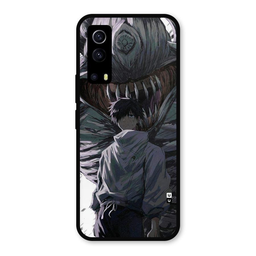 Yuta Strongest Curse User Metal Back Case for iQOO Z3