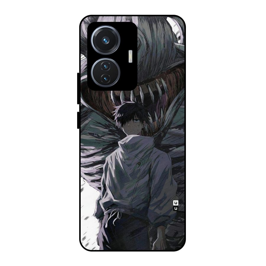 Yuta Strongest Curse User Metal Back Case for iQOO Z6 44W