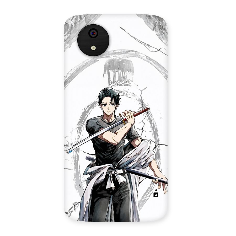 Yuta With Katana Back Case for Canvas A1  AQ4501