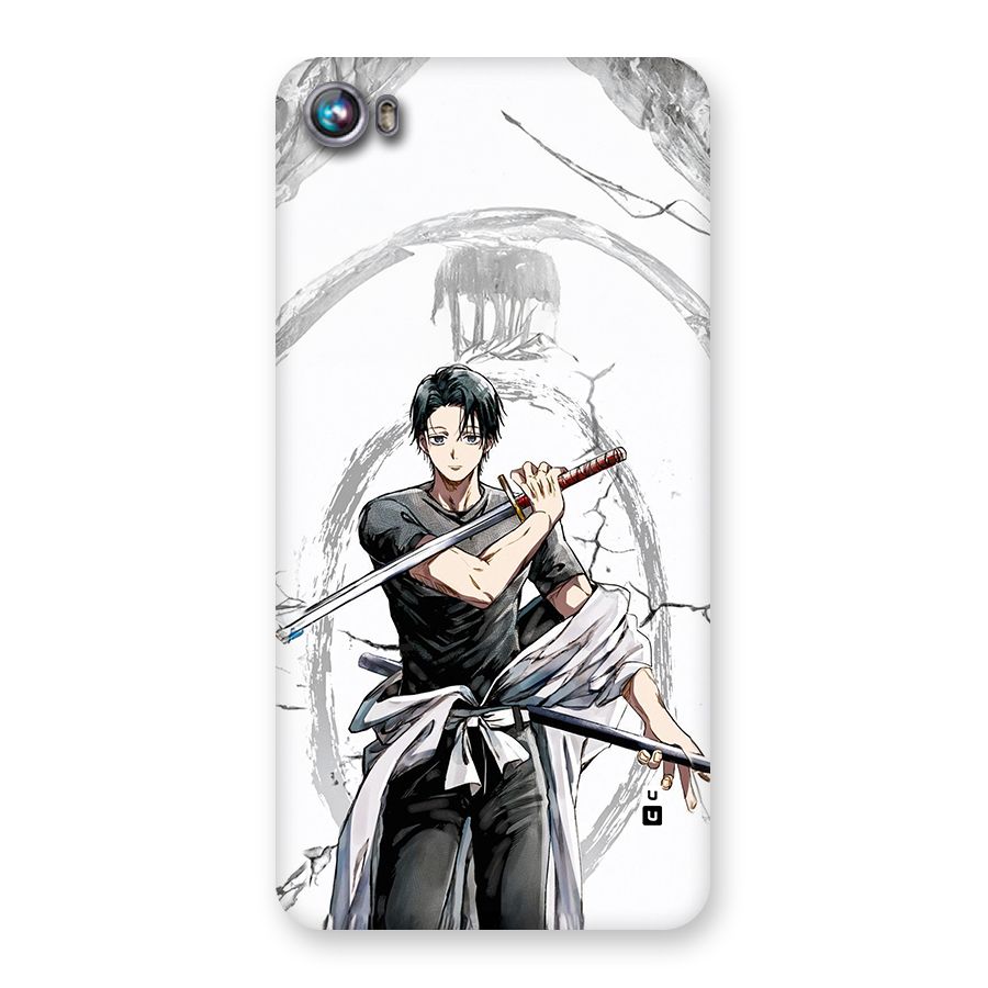Yuta With Katana Back Case for Canvas Fire 4 (A107)