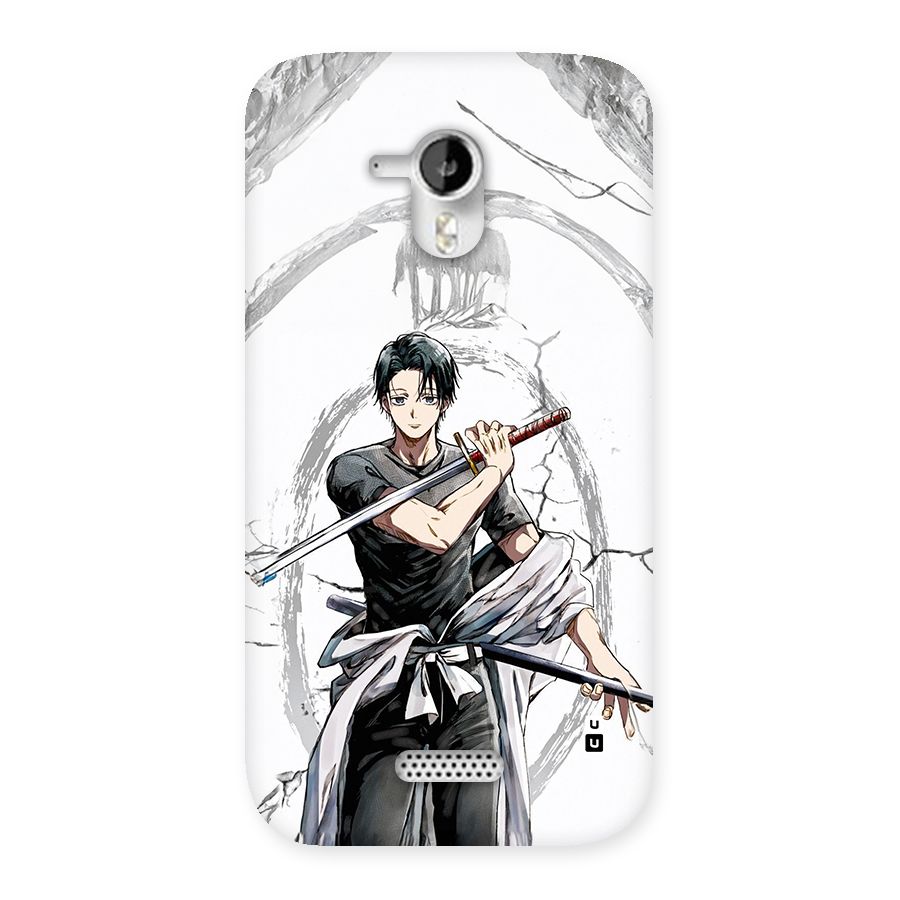 Yuta With Katana Back Case for Canvas HD A116