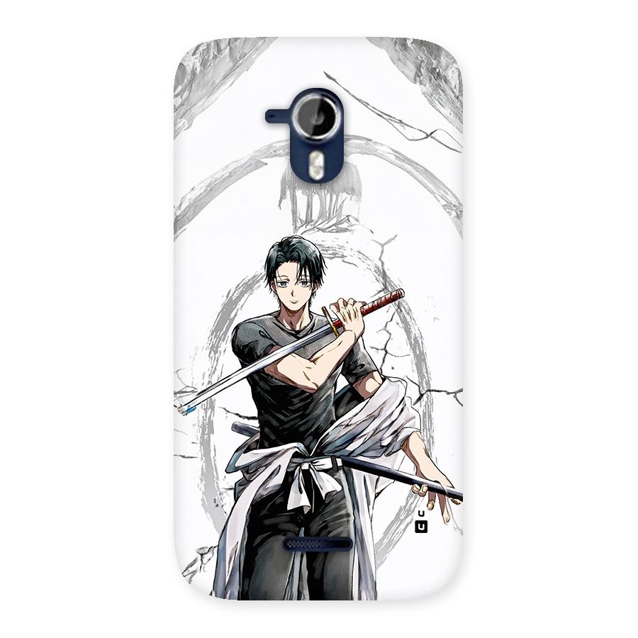 Yuta With Katana Back Case for Canvas Magnus A117