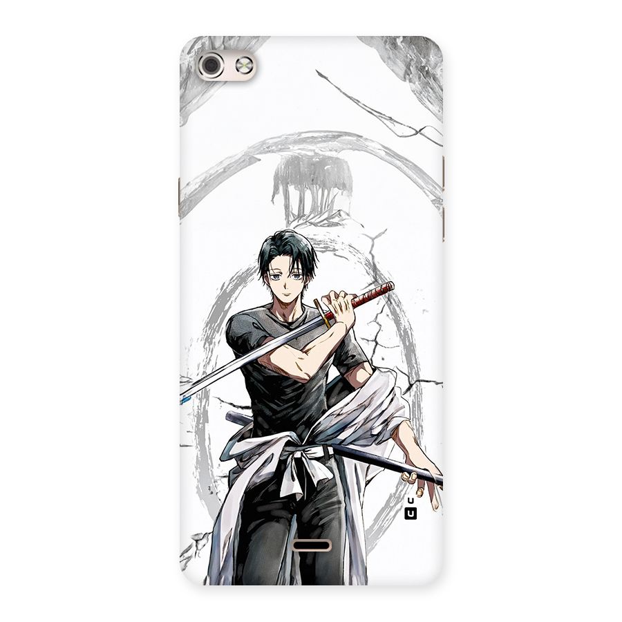 Yuta With Katana Back Case for Canvas Silver 5