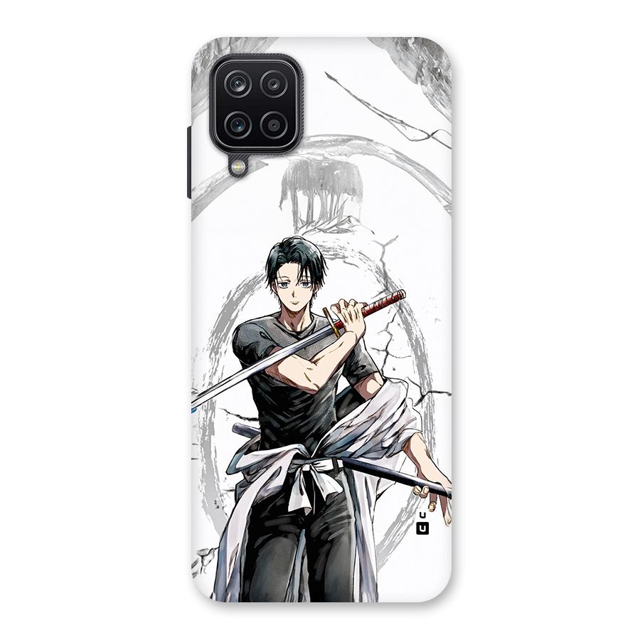 Yuta With Katana Back Case for Galaxy A12