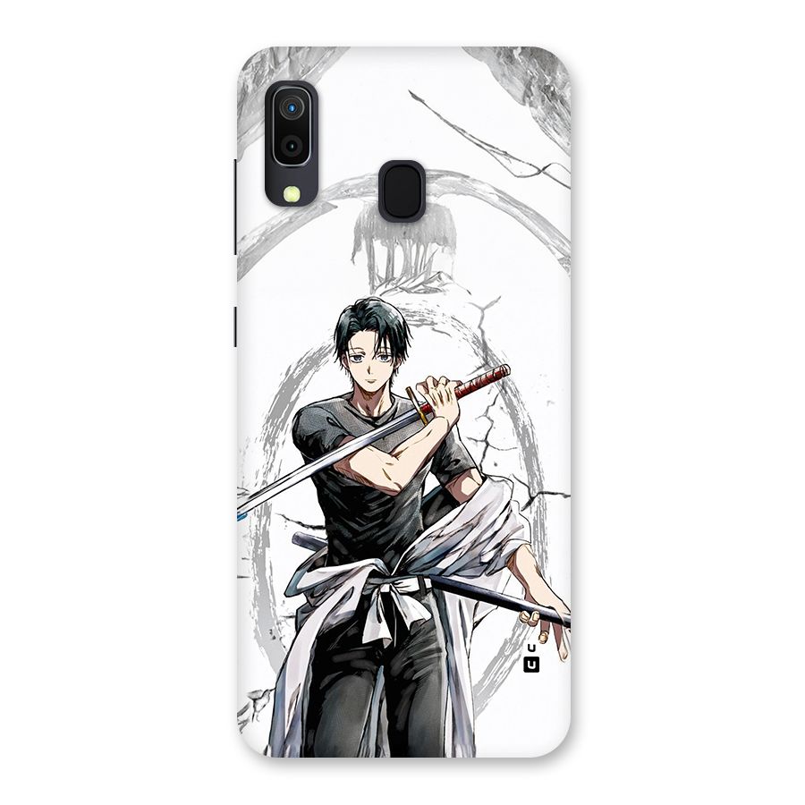 Yuta With Katana Back Case for Galaxy A20