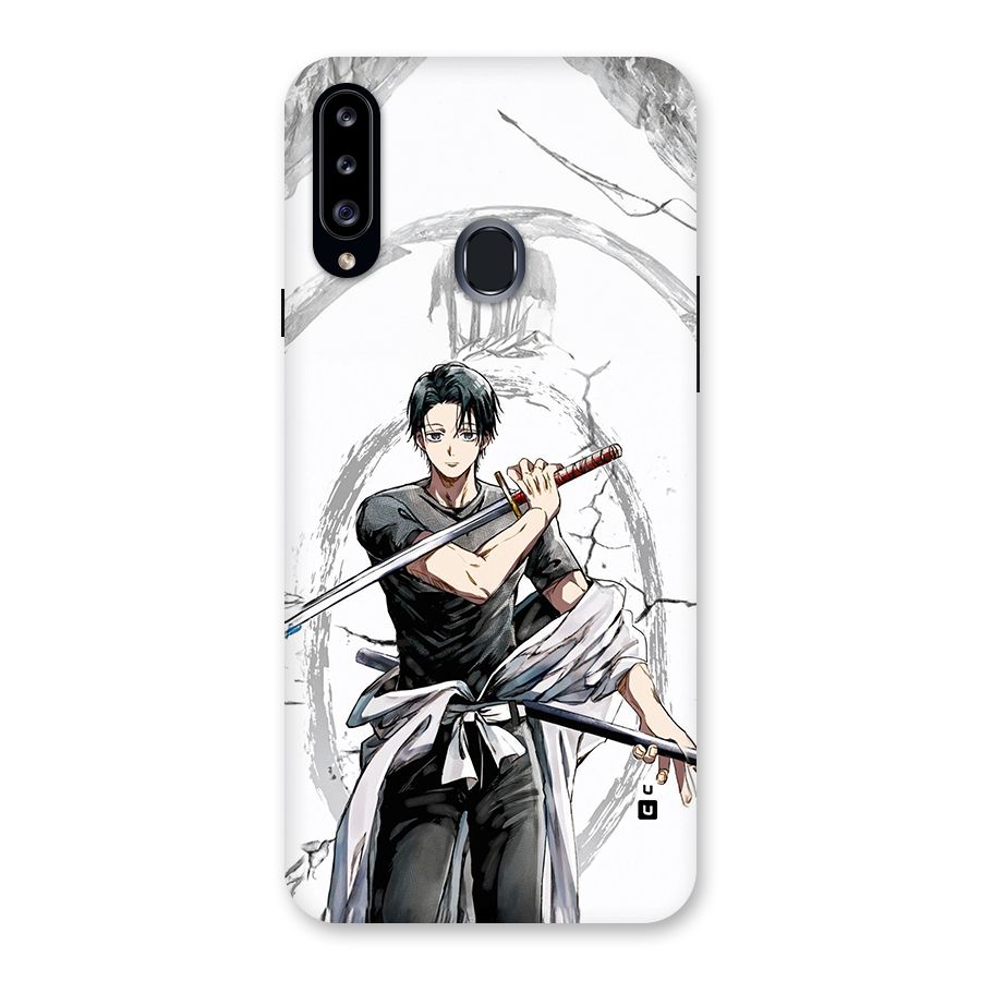 Yuta With Katana Back Case for Galaxy A20s