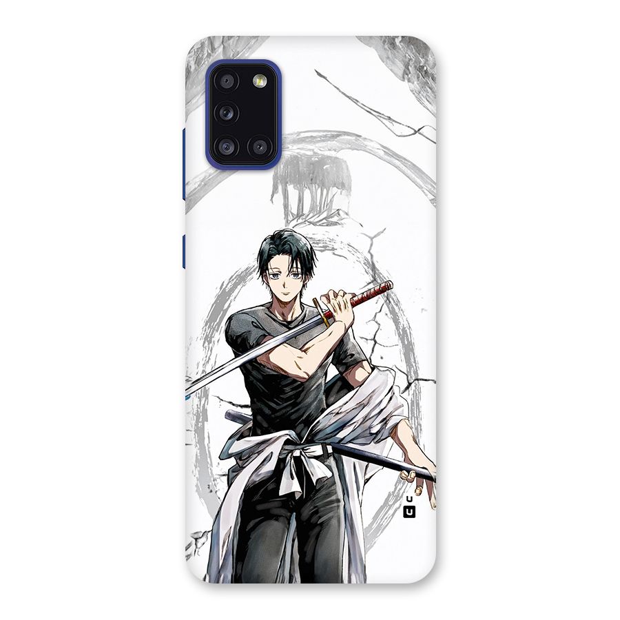 Yuta With Katana Back Case for Galaxy A31