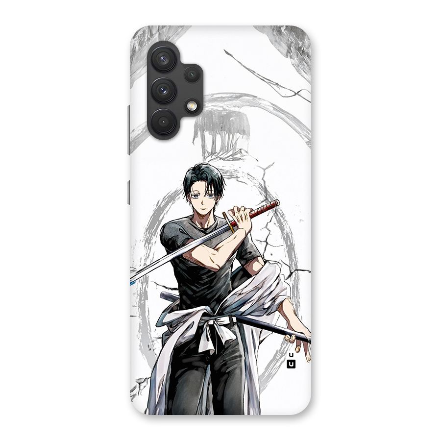Yuta With Katana Back Case for Galaxy A32