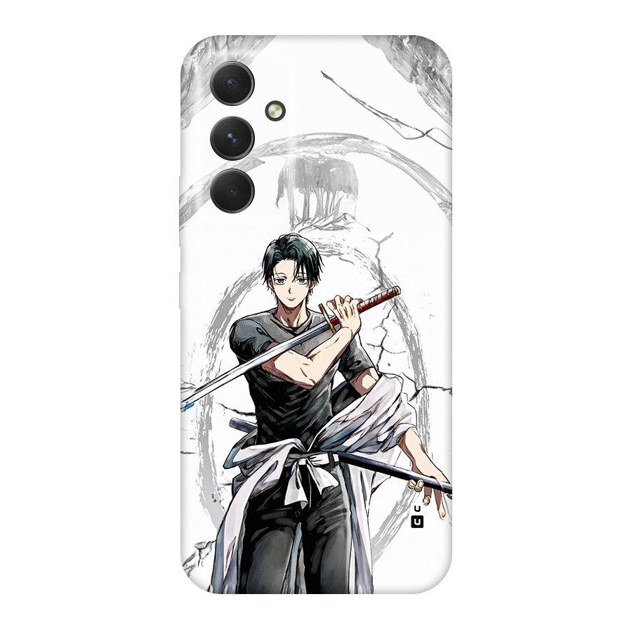 Yuta With Katana Back Case for Galaxy A54