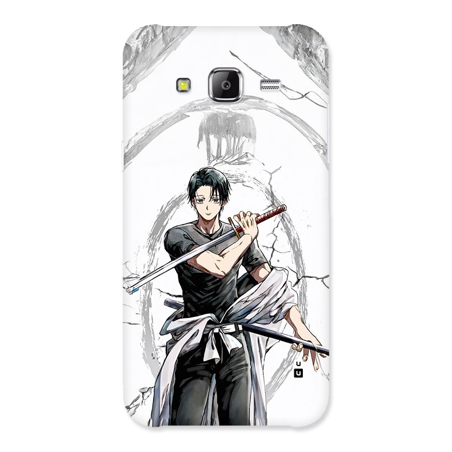 Yuta With Katana Back Case for Galaxy J2 Prime
